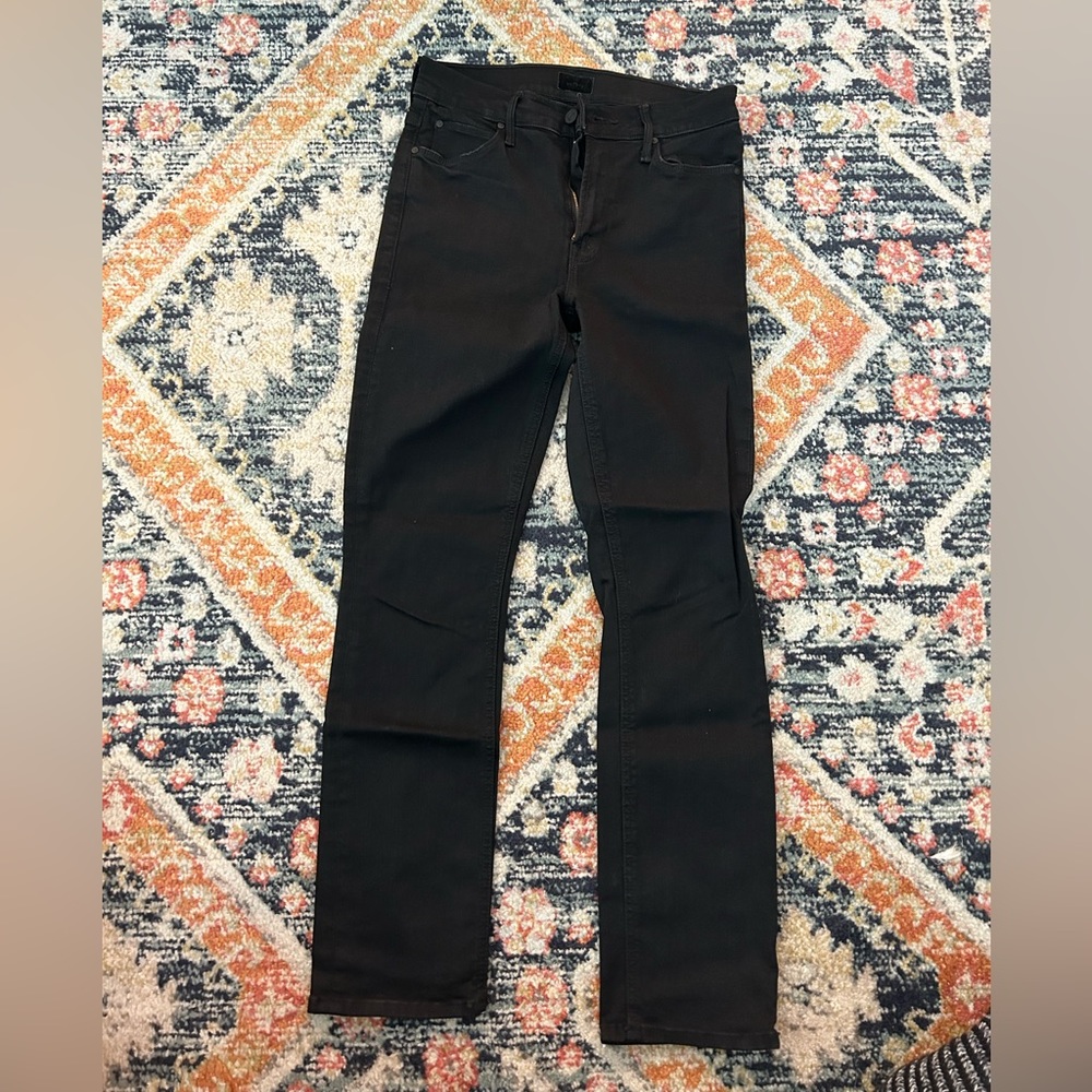Black MOTHER jeans in perfect condition
